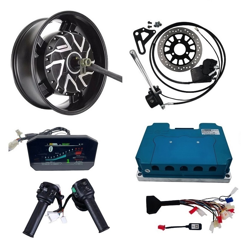 Elektrische motorfiets naafmot - 12000W Electric Motorcycle Hub Motor recensie en prijs
